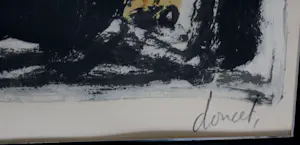 Buy Jacques Doucet - Kleuren zeefdruk: Abstracte compositie? Bid from 200!
