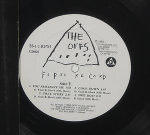 Jean-Michel Basquiat - LP-hoes, The Offs: First Record - Ingelijst kopen? Bied vanaf 1!
