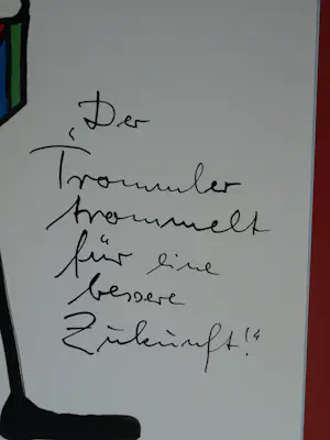 Berthold Spies - Gemengde techniek , Der Trommler….. – Lijst, 74½ x 59½ cm - 2007 kopen? Bied vanaf 100!