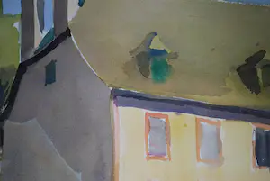 Marie Dagnelie - (vrouw van Simeon ten Holt) - - Villa bij Longues, Frankrijk - - ca.1964 kopen? Bied vanaf 50!