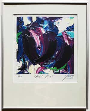 JAS - Mabel Violet, zeefdruk . verkocht voor € 40!