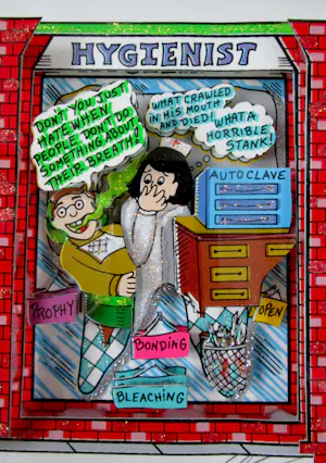 Charles Fazzino - Never Long In the Tooth! / DX-Version kopen? Bied vanaf 1150!