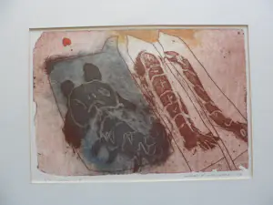 Michel van Overbeeke - Ets. Titel, "House Cat". Uit 1987 kopen? Bied vanaf 40!