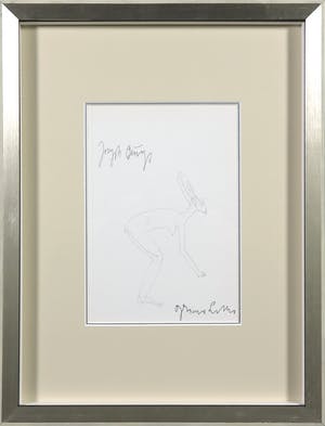 Joseph Beuys - Zeldzame granolitho, Zonder titel - Ingelijst kopen? Bied vanaf 1!