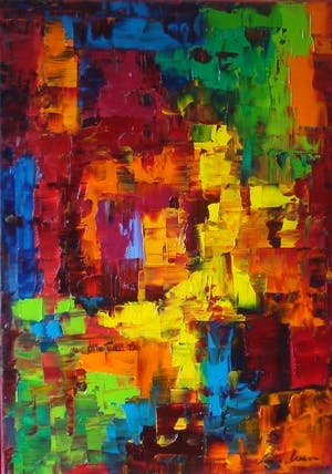 Lia van Leeuwen - Part I (olieverf op doek) kopen? Bied vanaf 85!