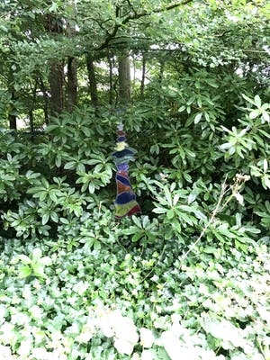 Jan Leenknegt - Kleurrijke Toren - Glas in Metaal kopen? Bied vanaf 65!