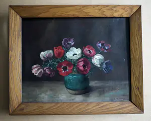 Emanuel van der Ven - Bloemstilleven kopen? Bied vanaf 100!