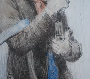 Herman Heijenbrock - Mijnwerker: handgesigneerd/gekleurd &Toorop's ijzergieter kopen? Bied vanaf 65!