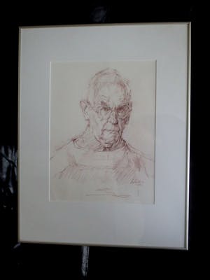 Joop Liesker - Zelfportret kopen? Bied vanaf 45!