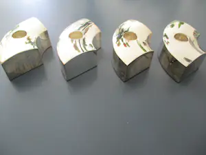 Koninklijke Van Kempen & Begeer - Verzilverde set van 4 kandelaars kopen? Bied vanaf 60!