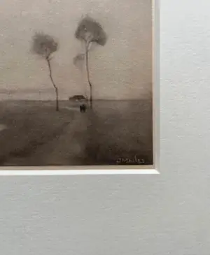 Jan Mankes - Originele Heliogravure Waterlandschap 1923 kopen? Bied vanaf 185!
