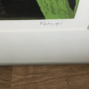 Rob Kars - Handgesigneerde kleurenlitho z.t. kopen? Bied vanaf 40!