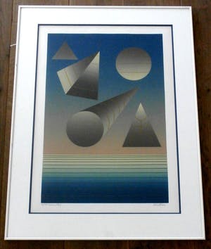 Maria Mesterou - Ingelijste litho: Ensemble 9 kopen? Bied vanaf 59!