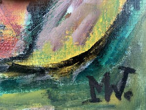 Martin van Wordragen - Olieverf op doek - Slapend vosje (60x60) kopen? Bied vanaf 350!