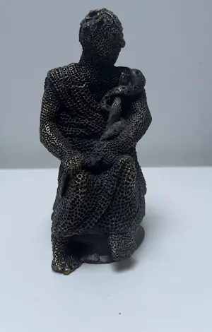 AcheterCarolein Smit - Bronzen sculptuur | Asklepios? Enchérissez de 275!