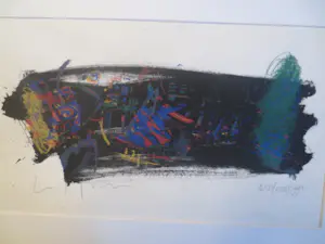 Lei Molin - Abstract Compositie 1990 kopen? Bied vanaf 80!
