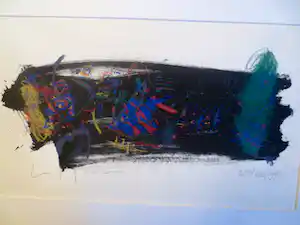 Lei Molin - Abstract Compositie 1990 verkauft für € 160!