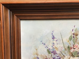 Niet of onleesbaar gesigneerd - Pot met bloemen kopen? Bied vanaf 1!