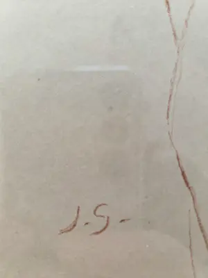 Jan Sluijters - Staande vrouw. Naakt. Litho. Ingelijst. kopen? Bied vanaf 325!