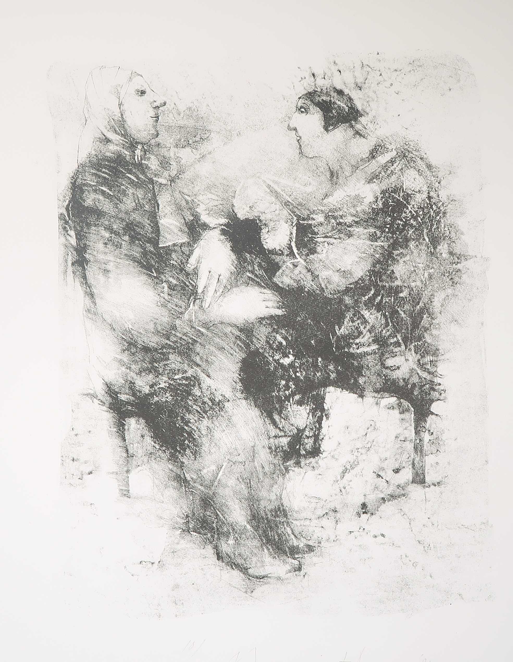 Margriet Oomen - Litho, Zonder titel kopen? Bied vanaf 1!