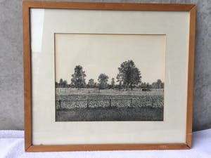 Wil Rombouts - Inkttekening (25 x 20 cm) 1978 kopen? Bied vanaf 1!