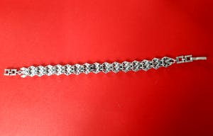 Curiosa - Armband - Robijnen, smaragden, diamanten - imitatie kopen? Bied vanaf 1!