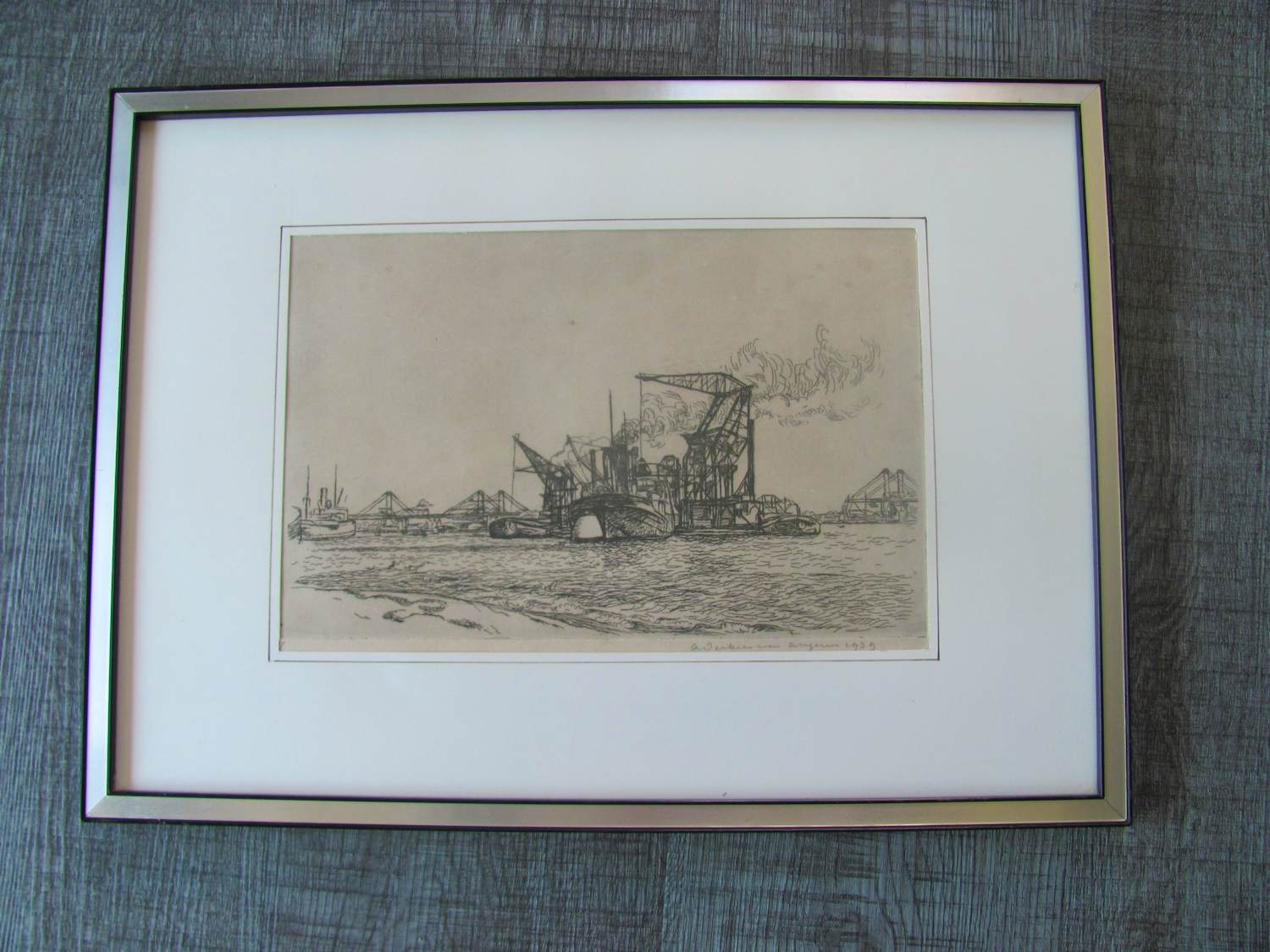 Antoon Derkzen van Angeren - havengezicht kopen? Bied vanaf 45!