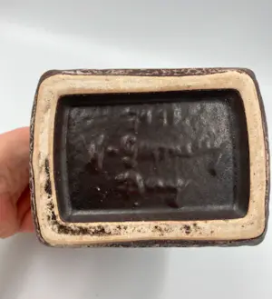 Bodo Mans - Iconische Bay-vaas by Bodo Mans, West-Duitsland vintage jaren 60 kopen? Bied vanaf 75!