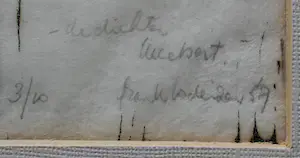 Frank Lodeizen - Houtsnede: de dichter Lucebert - 1957 kopen? Bied vanaf 100!