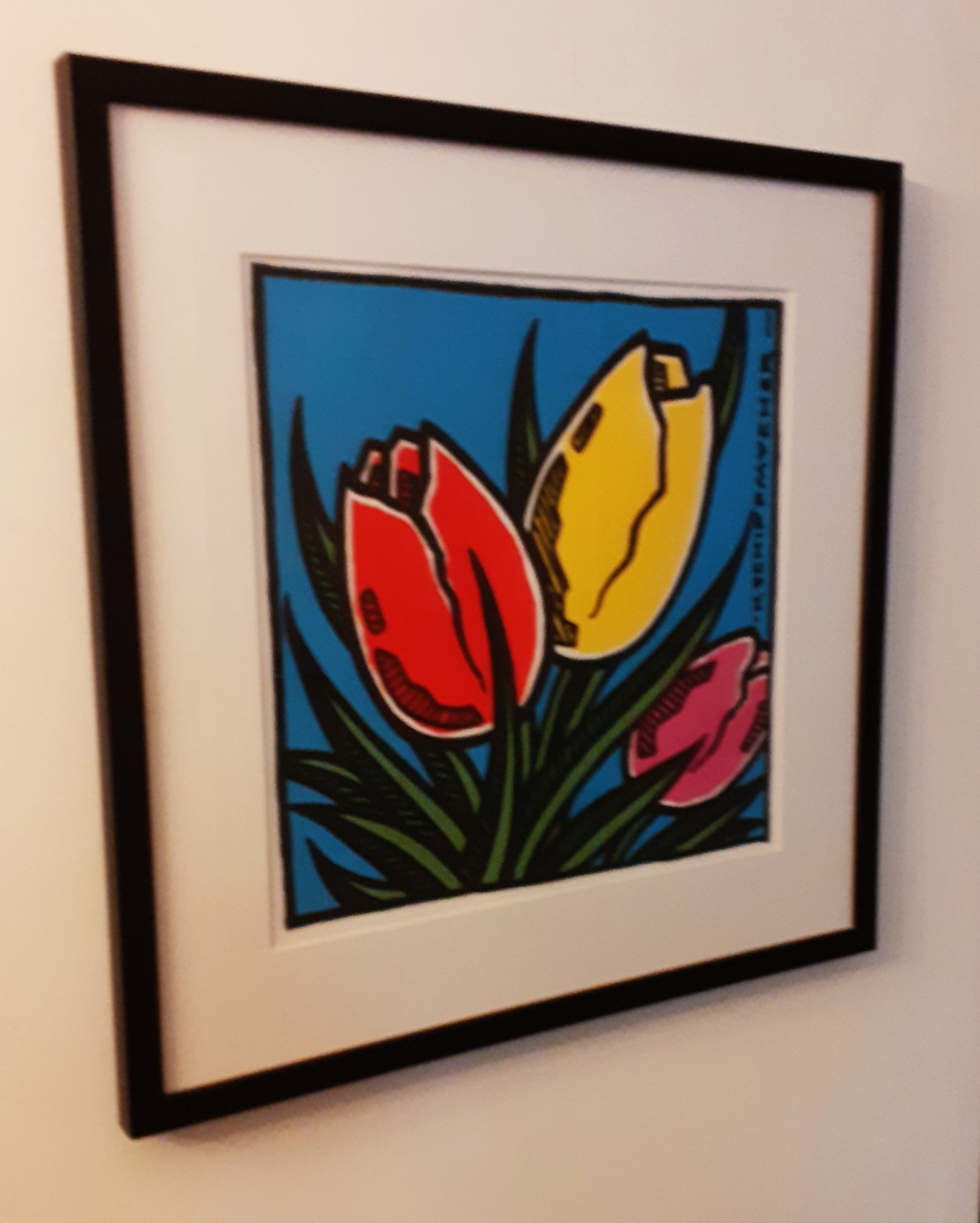 Henk Schiffmacher - Tulpen (mooi gelijst) kopen? Bied vanaf 115!