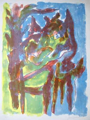 Jan Sierhuis - Litho verkocht voor € 60!