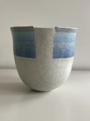 Hans de Jong - Vaasvorm met landschap kopen? Bied vanaf 190!