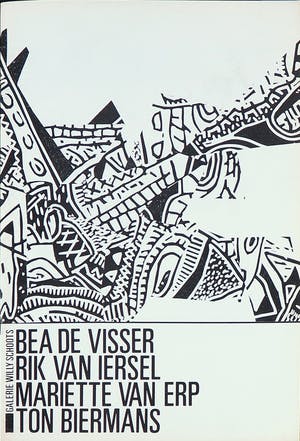 Mariëtte van Erp - Lot van drie krijttekeningen met catalogusboek kopen? Bied vanaf 20!