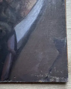 Toon Pluymers - Portret kopen? Bied vanaf 45!