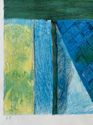Guy Bardone - Lithographie « Les Quatre Tourterelles au tissu bleu » kopen? Bied vanaf 130!