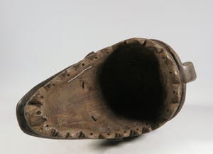 Fang - Hout, Helmmasker kopen? Bied vanaf 1!