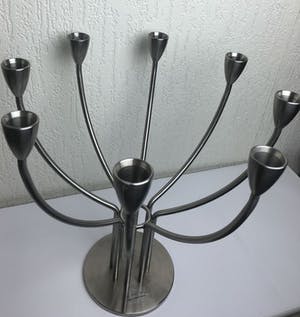 Knut & Marianne Hagberg - Knut & Marianne Hagberg - Achtarmige kandelaar kopen? Bied vanaf 25!