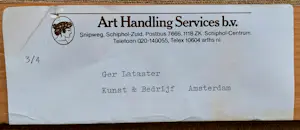 Ger Lataster - Gemengde techniek op doek - 1979(zeer groot werk!) kopen? Bied vanaf 2995!