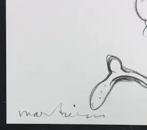 Anton Martineau - Potloodtekening, Zonder titel kopen? Bied vanaf 1!