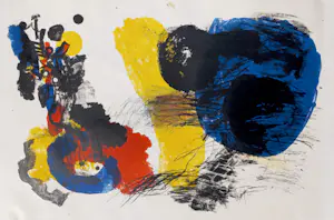 Jef Diederen - Abstracte compositie, litho (kleine oplage) kaufen? Bieten Sie von 75!