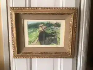 Jan Toorop - Miek janssen mediterend in Domburg verkauft für € 250!