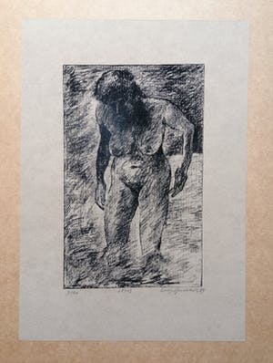 Niet of onleesbaar gesigneerd - Handgesigneerde lithografie kopen? Bied vanaf 1!