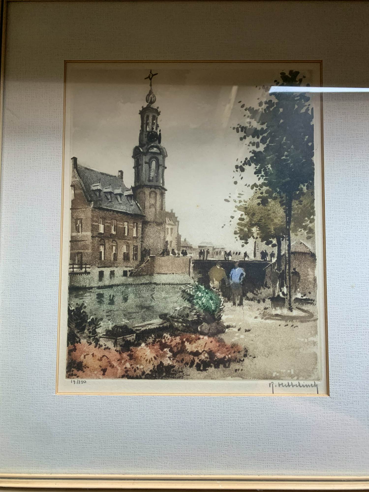 Roger Hebbelinck - Munttoren Amsterdam. kopen? Bied vanaf 30!