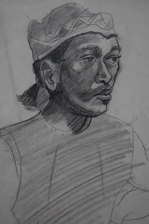 Hubert Bekman - Portret van een Javaanse man kopen? Bied vanaf 30!