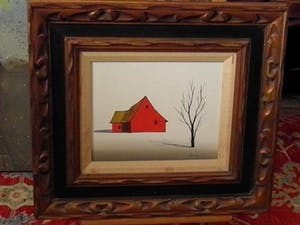 Niet of onleesbaar gesigneerd - "een simplistisch leven". kopen? Bied vanaf 10!