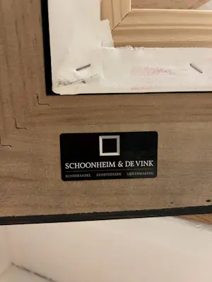 John Horsewell - Panoramisch landschap met geel veld & dreigende lucht kopen? Bied vanaf 500!