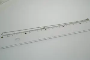 79 - Sierlijk 14 Krt wit-gouden collier met een diamanten solitair hanger(tje) kopen? Bied vanaf 170!