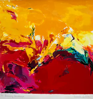 Marion Bakker - Burning landscape kopen? Bied vanaf 35!