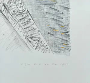 Kees Spermon - The black sun, litho kopen? Bied vanaf 40!