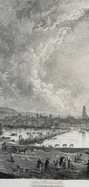 George Henri Manesse - Gezicht op Rouen (Frankrijk) kopen? Bied vanaf 65!